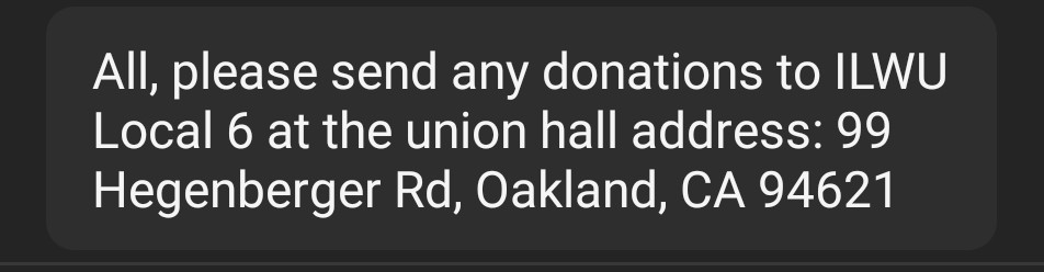 ILWU24_7's tweet photo. #ILWUSTRONG #local6 #ILWU 
#strikeFund https://t.co/oQ40iBFoY8