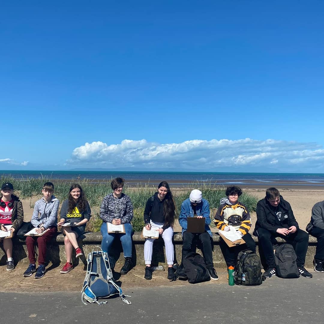 QMA_Geo's tweet photo. Amazing day with the s3 pupils on our 'Let's talk....reconnect' trip to the coast #community https://t.co/ZQYD09QeDA