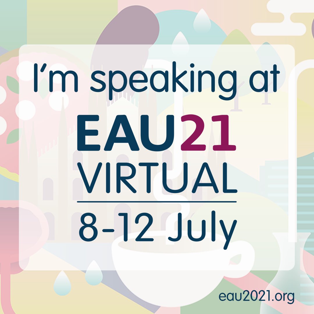 Excited to be presenting at the EAU Conference in the Penile and Testis Cancer session #EAU