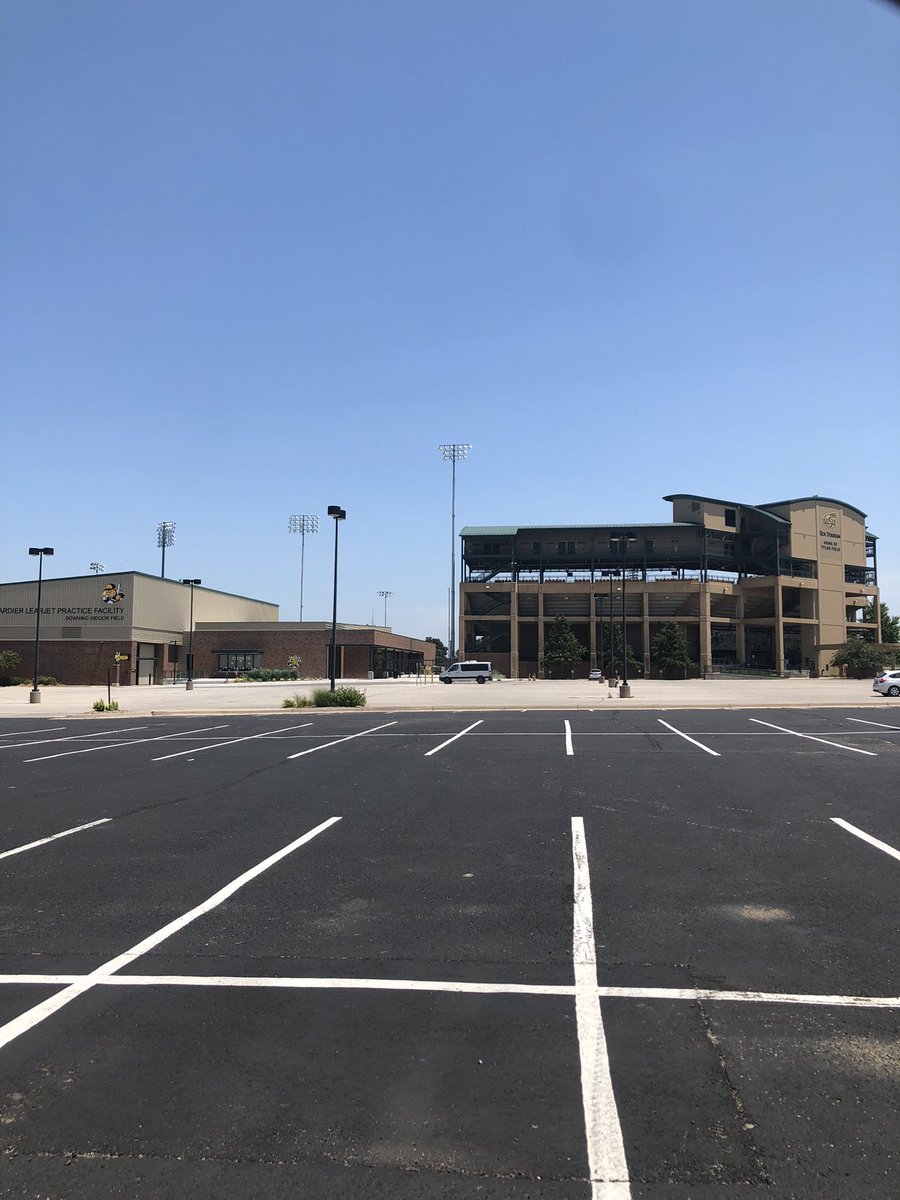 Brent Kemnitz (@brentkemnitz) on Twitter photo Always love catching up with former <a href="/GoShockersBSB/">Wichita State Baseball</a> ⚾️ All American Carl Hall. Enjoyed showing him and Jack (Carl’s Dad) our latest Eck Stadium-Tyler Field renovations. The player entrance is the perfect way to honor Carl’s courage and never ending positive outlook 🙏🏽 #watchus Always love catching up with former <a href="/GoShockersBSB/">Wichita State Baseball</a> ⚾️ All American Carl Hall. Enjoyed showing him and Jack (Carl’s Dad) our latest Eck Stadium-Tyler Field renovations. The player entrance is the perfect way to honor Carl’s courage and never ending positive outlook 🙏🏽 #watchus