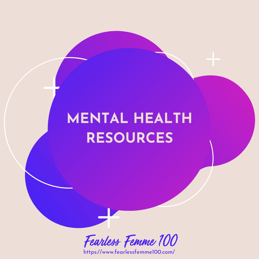 FFemme100's tweet photo. Since we are ending our community project at the end of the month, we want to make sure people can still find resources for mental health that are QTBIPoC centered and low-cost. Link is in our bio!

#MentalHealthAwareness #MentalHealthResources https://t.co/DjSmbdzBor