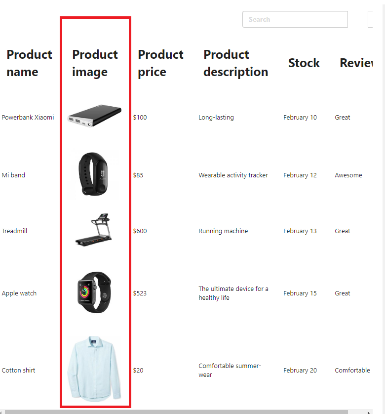 rednishat's tweet photo. "Add Media" to your #WordPress data table using @NinjaTables 

Adding media to a table created by Ninja Tables is simple and fast. You can easily add image to your table columns and rows. You can show images or buttons. This feature comes with Ninja Tables PRO. 
See example👇👇👇 https://t.co/F9Io2C1gp7