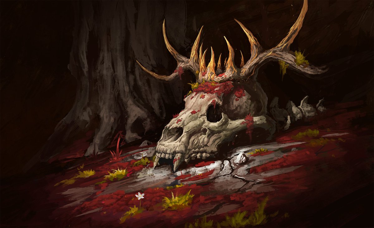 istrandar's tweet image. Kings or beast, they all fall in the end