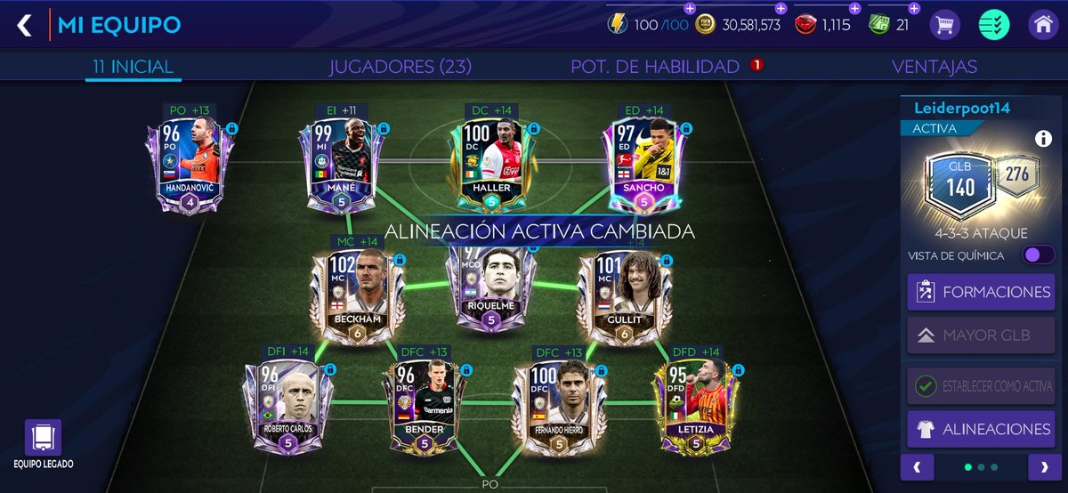 LPoot14's tweet image. No tengo de los mejores Jugadores, pero es trabajo Honesto Y F2P y poco a poco mejorando.

Pd. Aun tengo a la venta algunos Ultimate Tots para seguir subiendo la media jejej @jesus_lpa @HDWolvie @tutiofifa @MujerdelGol @EduPlayGT1