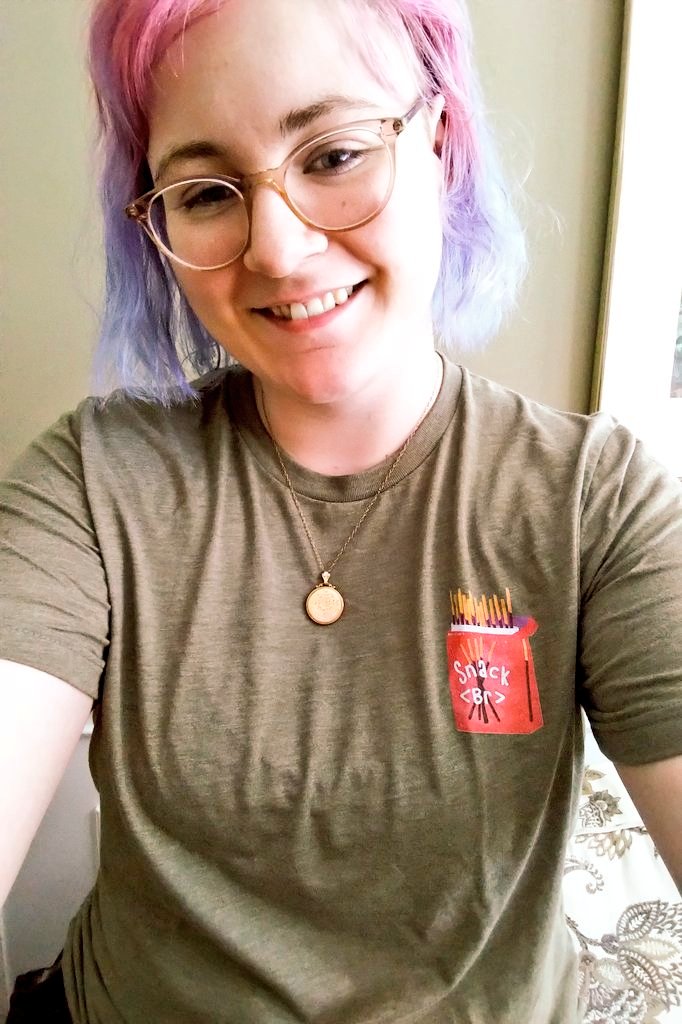 celestellerby's tweet image. MY SHIRT FROM @rothecoder CAME IN!!

so soft, so cute, so excited for people to notice it&apos;s a coding reference