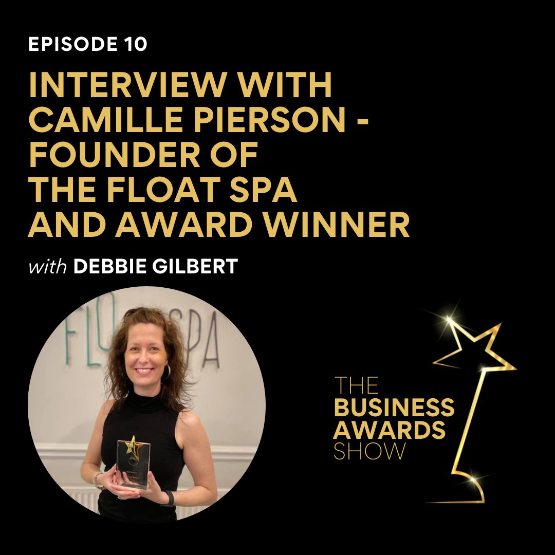 Best Business Women (@bbwomenawards) on Twitter photo Episode ten is live today with the award winning Camille Pierson from <a href="/FloatSpa/">The Float Spa</a>
Have a listen to episode ten through Spotify, Deezer, Apple Podcasts and Libsyn. You can also check out the podcast through The Business Awards Show website.
thebusinessawardsshow.libsyn.com/ep-010-winning… Episode ten is live today with the award winning Camille Pierson from <a href="/FloatSpa/">The Float Spa</a>
Have a listen to episode ten through Spotify, Deezer, Apple Podcasts and Libsyn. You can also check out the podcast through The Business Awards Show website.
thebusinessawardsshow.libsyn.com/ep-010-winning…