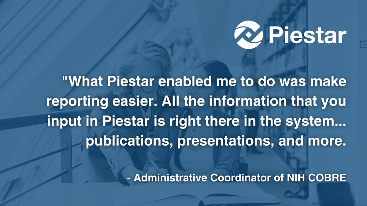 Let Piestar do the work of data collection and chasing people down for information.

Visit our website: hubs.ly/H0PM8wL0

#Piestar #research #automatedsoftware #grants #researchprograms