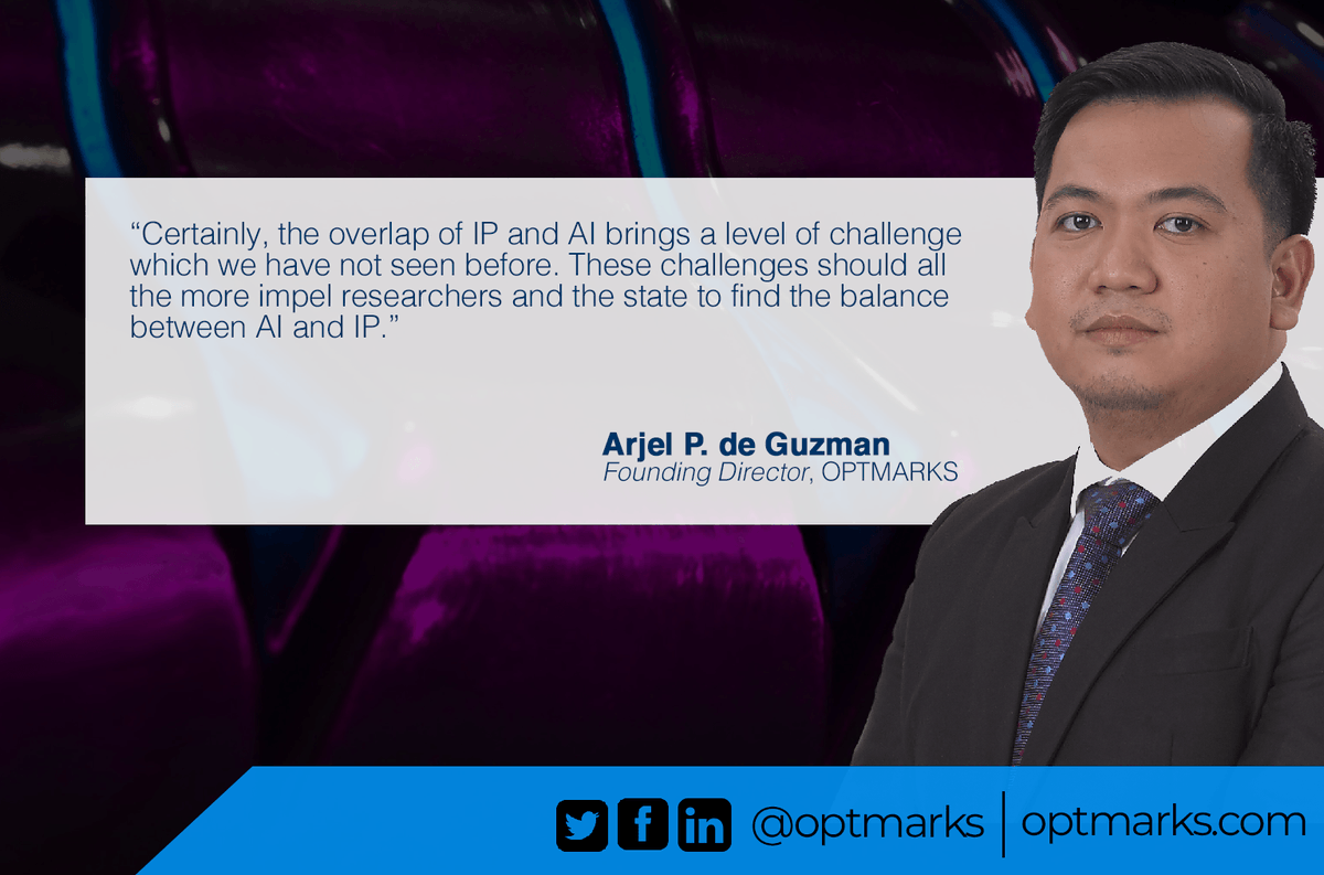 optmarks's tweet photo. In an interview by Asia IP Magazine, @optmarks' Arjel P. de Guzman speaks about the recent launch of the Philippine’s Artificial Intelligence (AI) Strategy Roadmap. 

To read more click on the link below:
https://t.co/3yLPqAj2MK https://t.co/zFymozMyPj