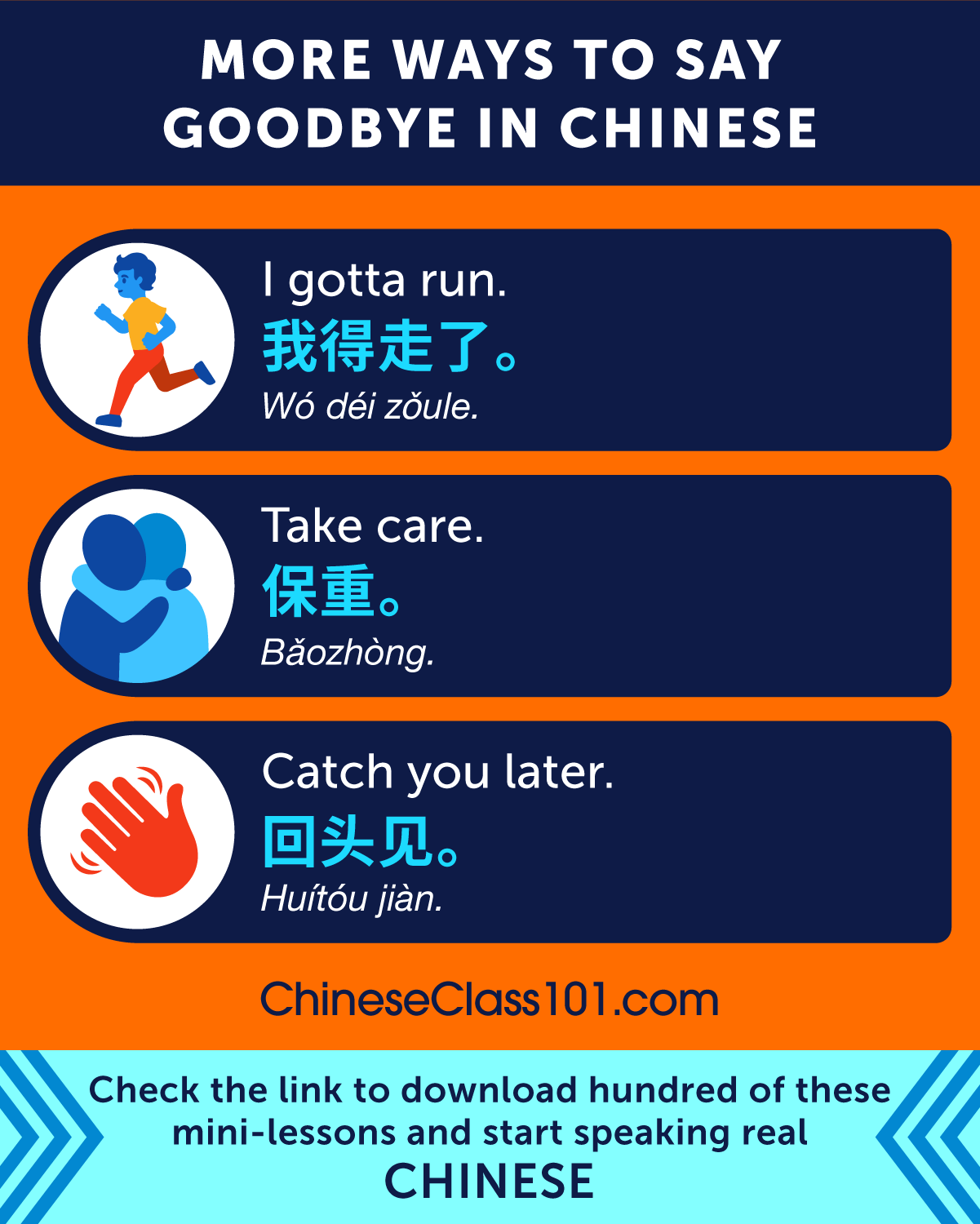 Goodbye In Chinese