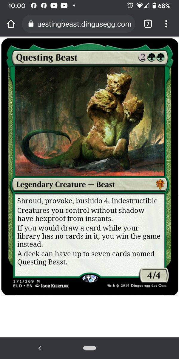 MTGHeadquarters's tweet photo. @coL_noxious I think this is the strongest variant I've seen. https://t.co/UkOJQapdaZ