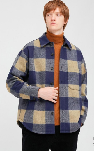 chatshoppie's tweet photo. Things we are loving is the #uniqlo x #wanderson collaboration blue checked #overshirt. Perfect for the fall and cooler months!

Follow us for more style and inspiration! 

Credit Uniqlo 

#onlineshopping #Shopping #womensfashion #mensfashion #winterwear #menswear #womenswear https://t.co/0WQ8bC282M