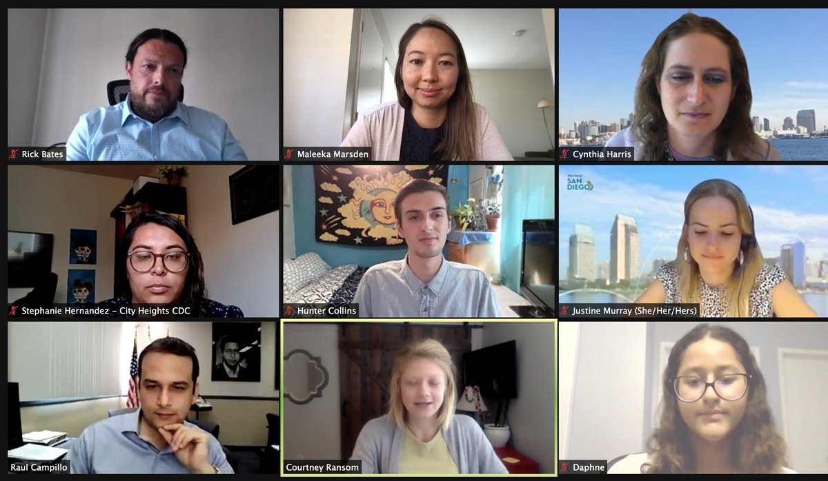 Our Alliance has been busy advocating for a "SD Green New Deal" CAP that achieves #ZeroCarbon in a way that creates more just &amp; prosperous communities. Most recently, we've met w/ <a href="/CD4Monica/">Archived- Councilmember Monica Montgomery Steppe</a> &amp; <a href="/CMRaulCampillo/">Councilmember Raul Campillo</a> to share our priorities. Looking forward to making our recs a reality!