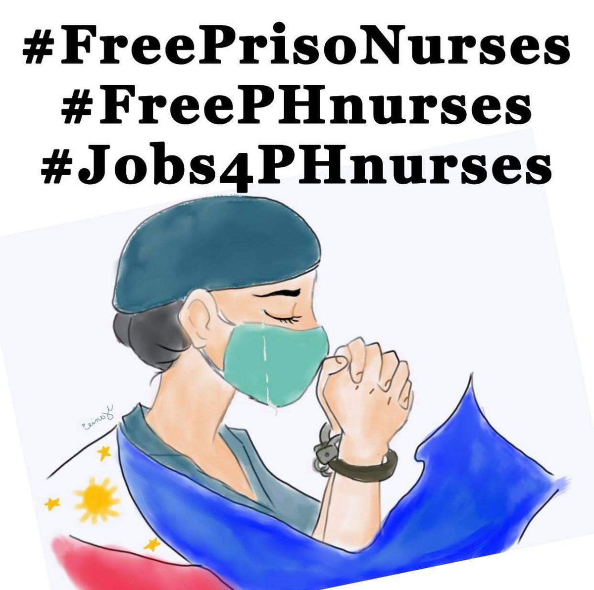 titasaur's tweet photo. @poeaNews
@poeajobhiring
@laborgovph
@teddyboylocsin
@pcooglobalmedia
#PrisoNurses
#liftHCWban
#FreePHNurses
#setPHNursesFree
#LiftBanforNurses
#notonursedeploymentban
#SetUsFreeHCW
#LiftHCWDeploymentBan
#LiftHCWBanToAllCountries https://t.co/Mbeb3vNB6n