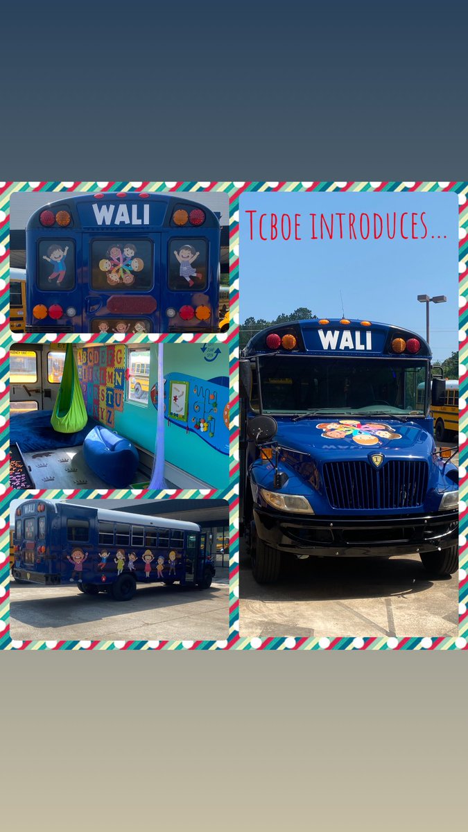 Talladega County Schools introduce another original!! Super proud of our multi sensory bus♥️<a href="/ServStudents/">TCBOE Student Serv</a> <a href="/emilybharris/">Emily Barnes Harris</a> <a href="/TCBOE/">Talladega Co Schools</a>