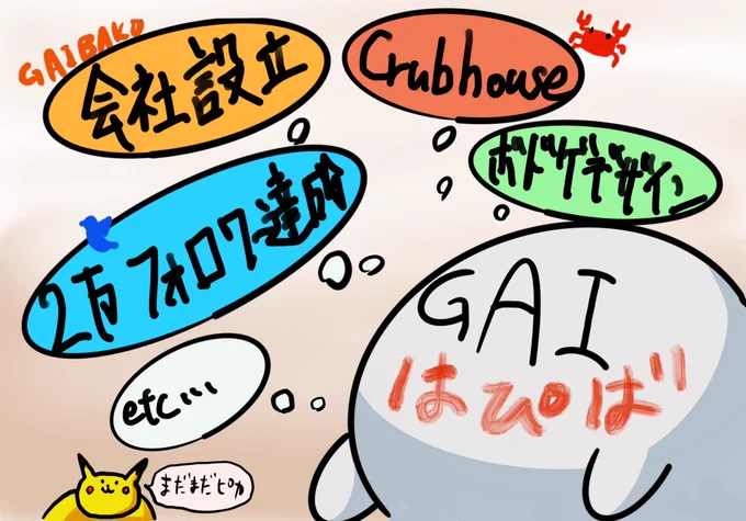 今回も無事に誕生日を迎えました!!
この1年はとにかくいろんなことがありましたが、やはりカニですね、カニ。カニの人の地位を不動のものにしてしまった(・ω・)
お絵かきもしながら、よりいっそう楽しい事に全振りしていこうと思いますので、今後とも応援、宜しくお願いいたします!!
#誕生日 
