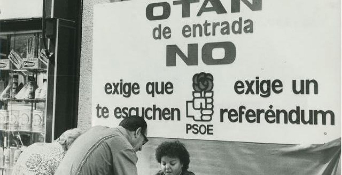 FcbStrategist's tweet photo. @davidsabate82 @jmestrefusco @IsabelF24428972 @AlexMasPton "Si intentem marxar ens enviaran l'exèrcit" ho he escoltat des q tinc ús de raó. No sé en quin nirvana socialista/podemita vius, però l'Estat espanyol és el q és i molts catalans tenim memòria. El PSOE autodeterminista ja no existeix. Els vull recordar això: "Exige un referéndum" https://t.co/4ScB3wMhih