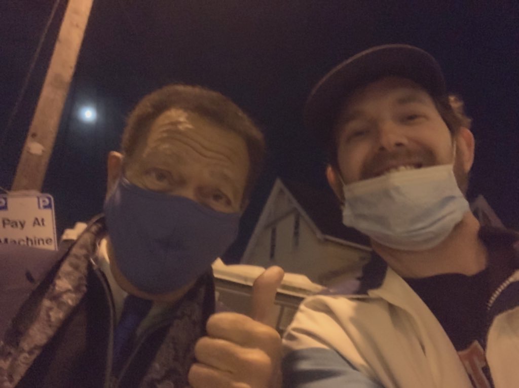 Happy birthday Joe piscopo! I met last year during the pandemic 