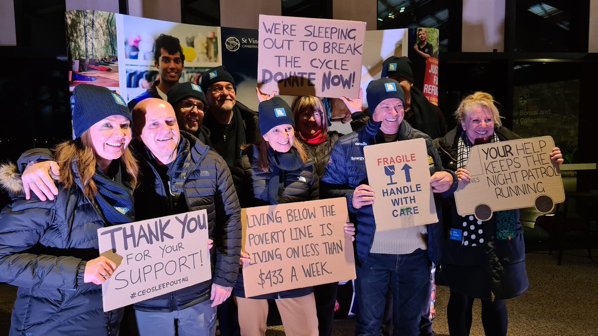 <a href="/SynergyGroupAus/">Synergy Group Australia</a> raised over $44,000 dollars for homelessness by sleeping rough last night, thank you to everyone who donated <a href="/CEOSleepout/">CEOSleepout</a> ceosleepout.org.au/organisation?k…