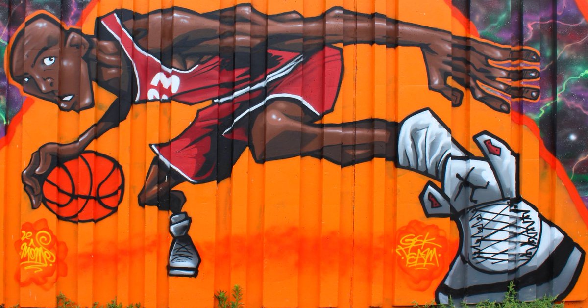 MarilynePhoto35's tweet photo. Terrain de Basket Ball Jean-Macé Clémenceau
🏀🏀 Street art basketball 🏀🏀
---------------------------------------------------------------#graffiti #streetart #villedelyon #onlylyon #bloginlyon #Lyon
#lyonsecret #vivrelyonmagazine #lebonbonlyon
#vivrelyonmagazine #igerslyon https://t.co/PWau4vVvPE