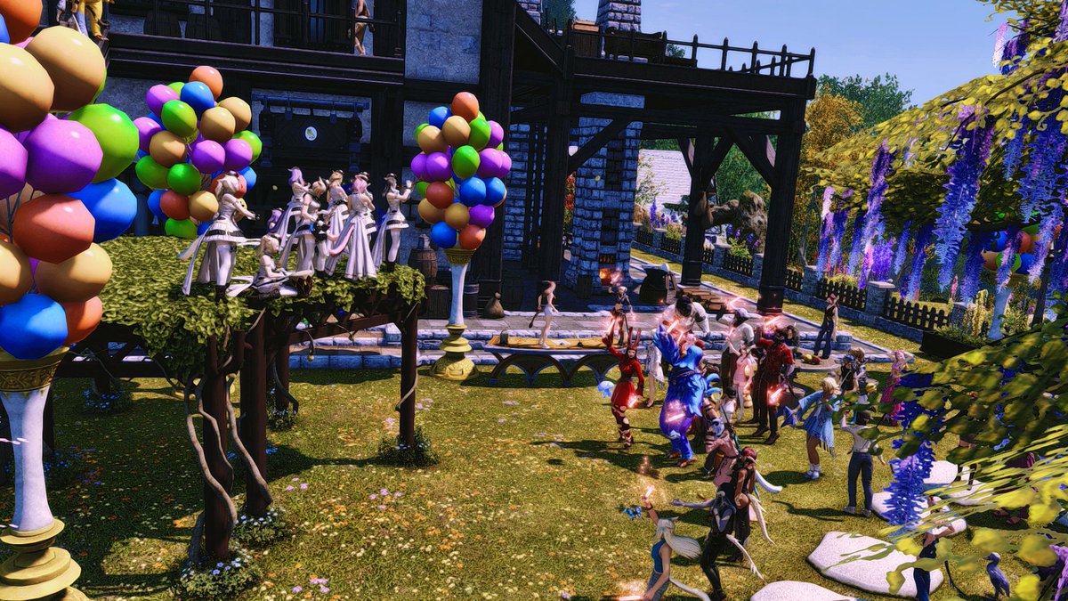 SongbirdsFFXIV's tweet photo. Wow, what a crowd last night!
Thank you all for coming out!
Special thanks to Miu Mieko for having us at their FC recruitment party during our first hour!
#FFXIV #FF14 #FFXIVPerformance #SongbirdsFFXIV https://t.co/xV9vBJZcMq