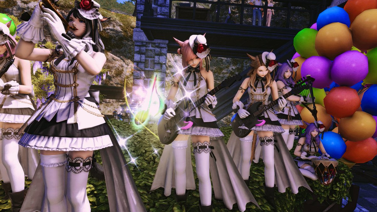 SongbirdsFFXIV's tweet photo. Wow, what a crowd last night!
Thank you all for coming out!
Special thanks to Miu Mieko for having us at their FC recruitment party during our first hour!
#FFXIV #FF14 #FFXIVPerformance #SongbirdsFFXIV https://t.co/xV9vBJZcMq