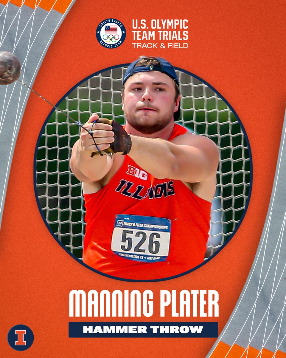 IlliniTrackXC's tweet photo. 𝗧𝗢𝗠𝗢𝗥𝗥𝗢𝗪.

Best of luck to @ManningPlater as he competes in the hammer throw at the @usatf Trials!

#ILLINI x #TrackFieldTrials21 https://t.co/jvmGsEgCbR