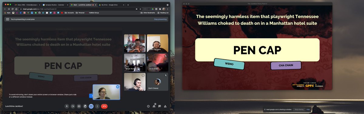 Nothing like a little lunchtime <a href="/jackboxgames/">Jackbox Games</a> to get you through the end of the week!