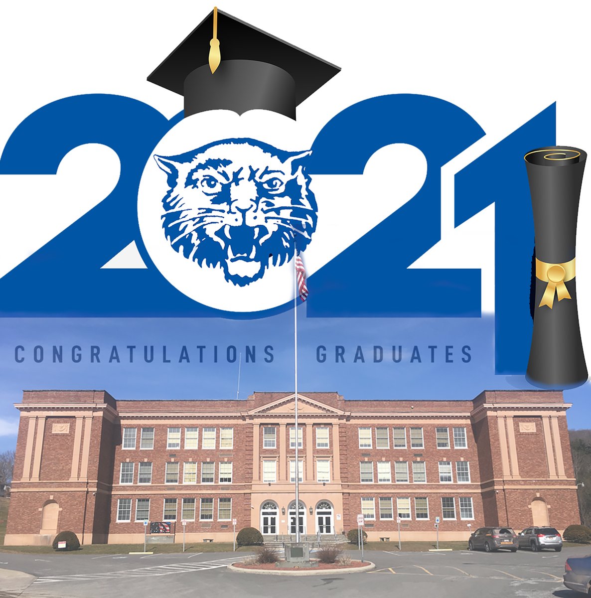 HCSDWildcats's tweet photo. CATS OF 2021!
Congratulations to the Cats of 2021!

Today, we recognize Hancock Class of 2021 seniors Nicholas Hazen, Marisa Kelly and Thomas Kravetsky!

Read more about today's featured seniors on Facebook!
#WildcatPledge #WildcatPride #CatsOf2021 #ClassOf2021 https://t.co/2Gdfhi0sk5
