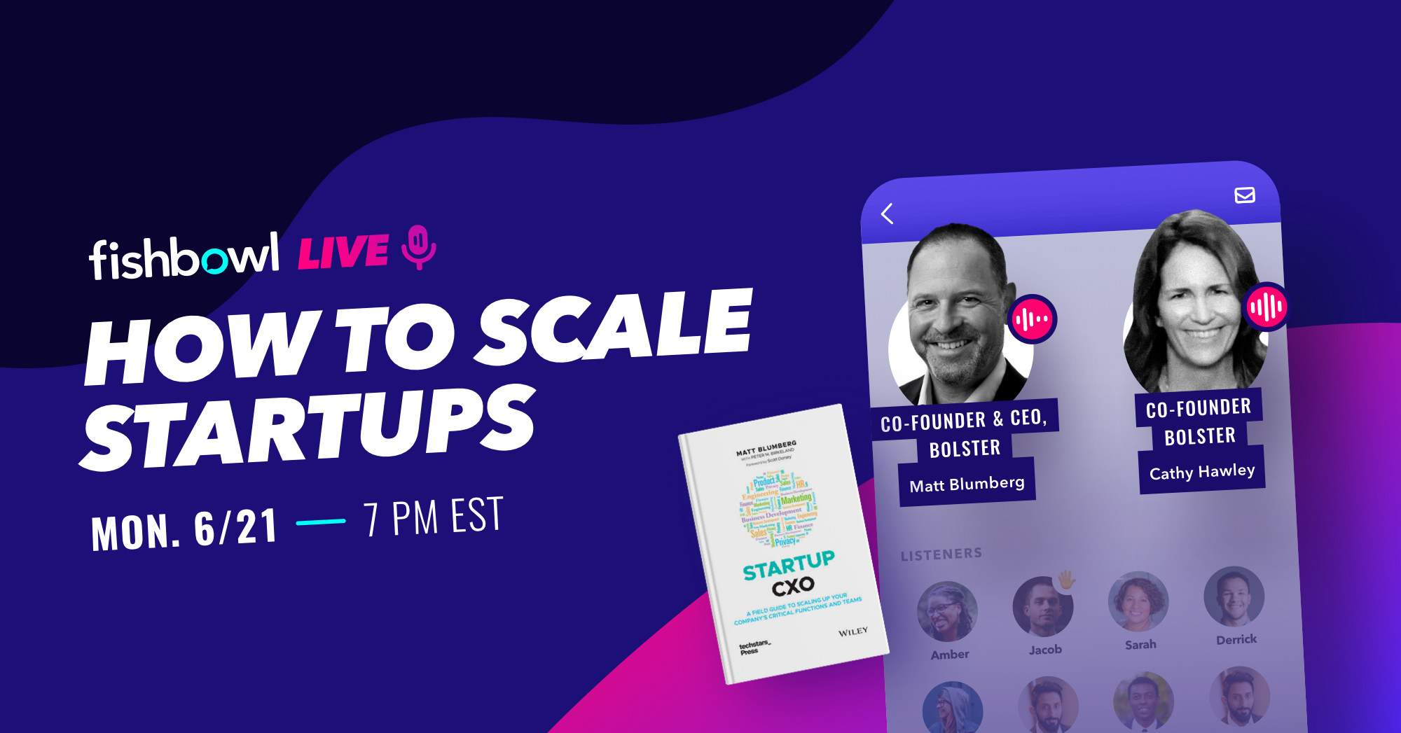 Fishbowl on Twitter "Tune in for a live chat about creating startups