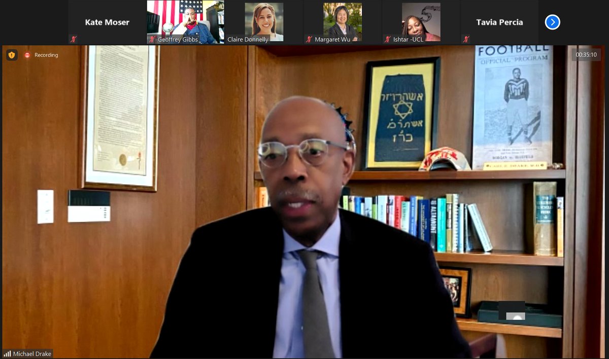 Great to join UC colleagues in celebrating #Juneteenth this week – the oldest known commemoration of the end of slavery in the U.S. I hope everyone at UC will take time to reflect on how we can live up to our ideals of freedom, justice, and inclusivity.