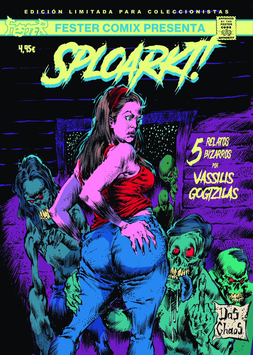 FesterEnt's tweet photo. Dentro de nada tendremos nuevos comics en Fester, incluido el one-shot WEIRD TALES FROM INNER SPACE de Maurizio Ercole pero, mientrastanto, ¿ya tenéis vuestras copias de los demás Fester Comix? Podéis haceros con todos ello en nuestra web: https://t.co/Cavwkyb4l5 https://t.co/gR0aa6620u