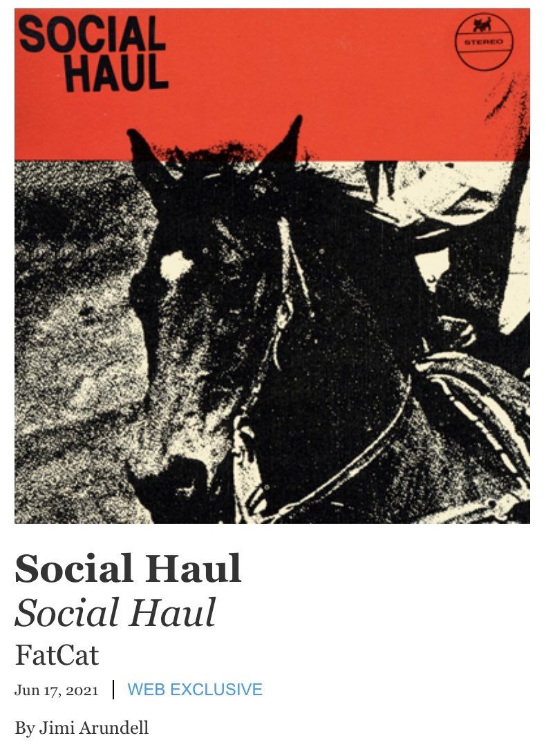 JimiA's tweet photo. REVIEW \\ Social Haul - Self-titled
The new post punk trio impressed with their first three singles - but is their eponymously titled debut album any good?
UNDER THE RADAR: https://t.co/3gm9gSeWhl
#SocialHaul #TRAAMS #GirlBand #UnderTheRadar #PostPunk #NewMusic #NowPlaying #NP https://t.co/EZYv16Rx0m