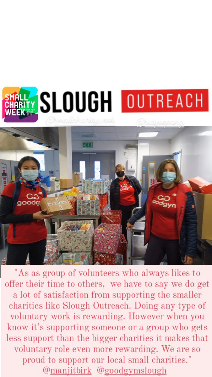 SloughOutreach's tweet photo. #SmallCharityWeek @SloughOutreach
#SmallCharity #BigImpact
@manjitbirk @goodgymslough
#welovesmallcharities 💙
#workingtogether
#MonthofCommunity
#OneSlough
#SloughOutreach #HopeOnTheStreet
#SmallCharityWeek @sccoalition @sloughcvs #BetterTogether
#CaringForThoseInNeed✨💖 https://t.co/7djWpFTKE2