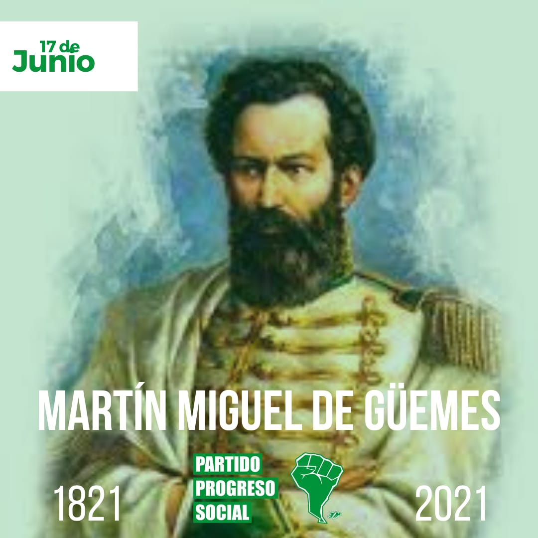 PPS_Partido's tweet photo. #17DeJunio2021 

#GuemesHeroeNacional
#Guemes200Años
#Guemes  #BicentenarioGüemes
#PPS https://t.co/f0pG9qoF3U