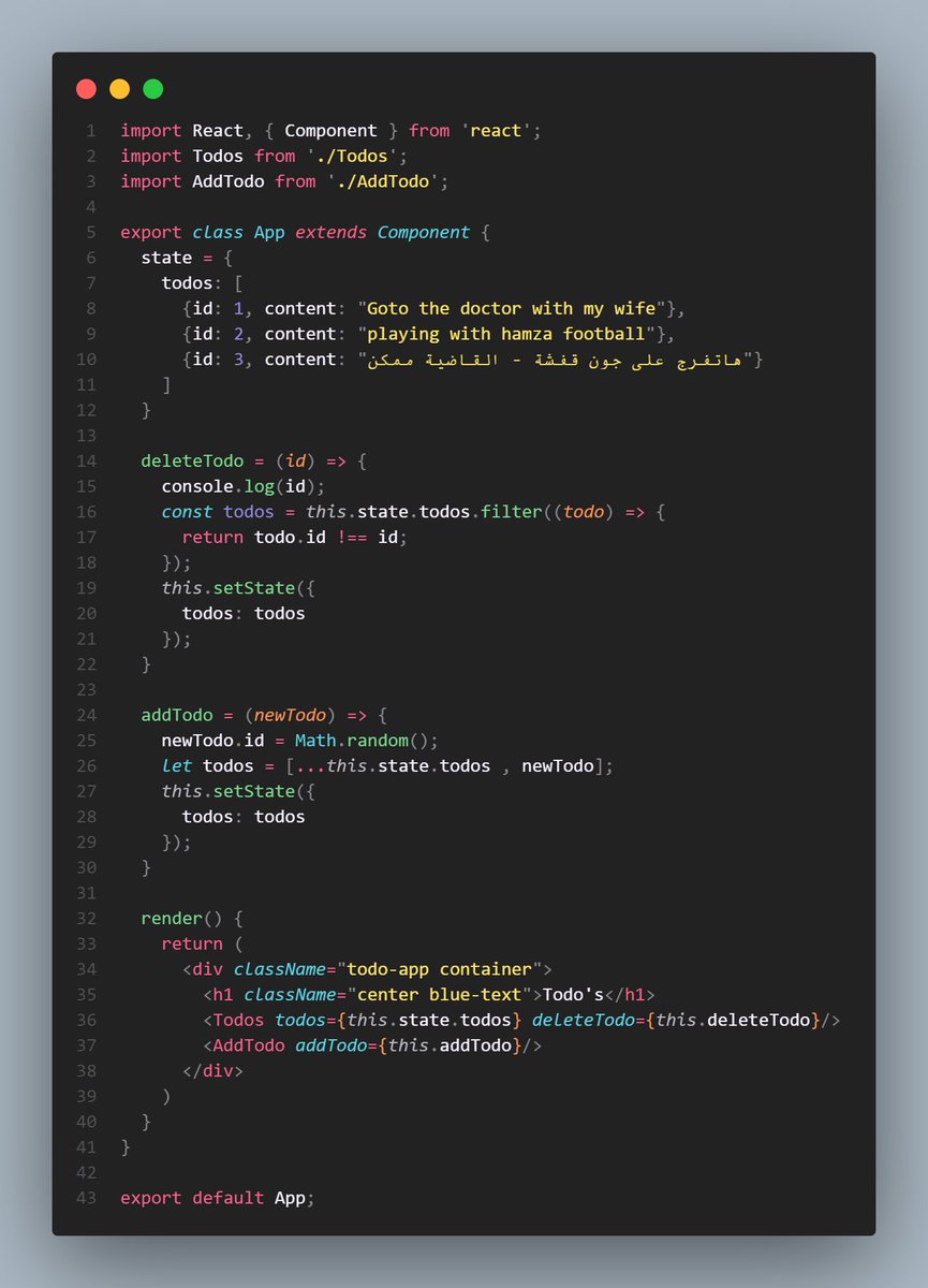 BoxenHussen's tweet image. الفراغ قتلنى قلت ما أعمل حاجة فى السريع البلبلى كدة
ممكن نسميها todo app فى كيس
#react_js