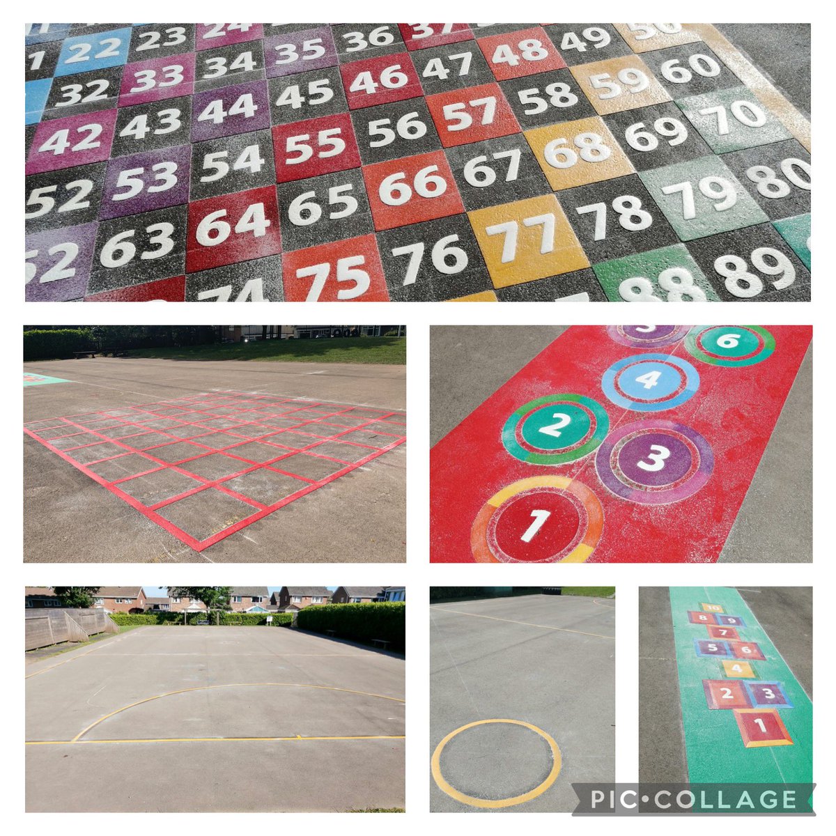 🌟New playground markings 🌟 woop woop! 🙌 not possible without your support MP family 😍 thank you <a href="/MP_Primary/">Mount Pleasant</a>