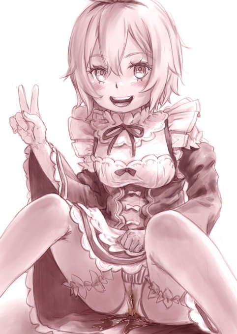 毎日メイドの日。ペトラのおしっこ 