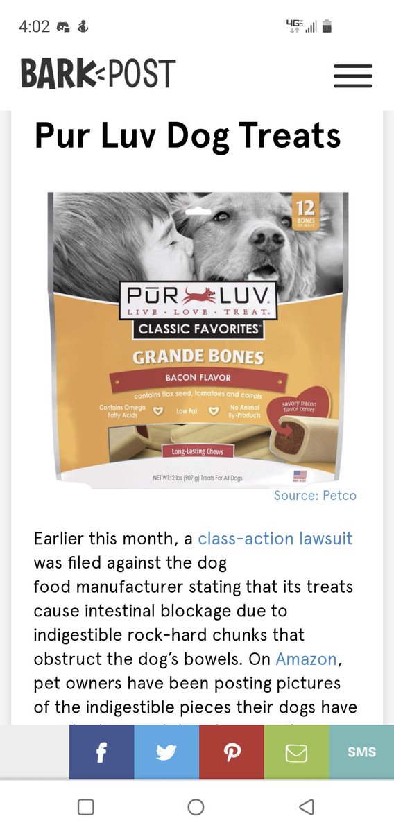 pur luv grande bones bacon