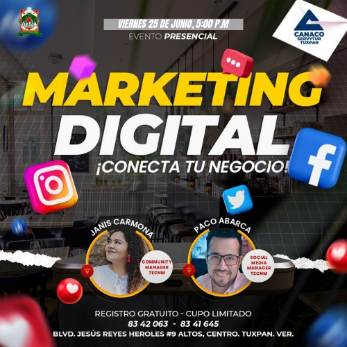 CANACOTUXPAM's tweet photo. Confirma tu asistencia al 7838342063 / 7838341645
MASTERCLASS GRATUITA/ SIN COSTO https://t.co/b9dT3JZl5s