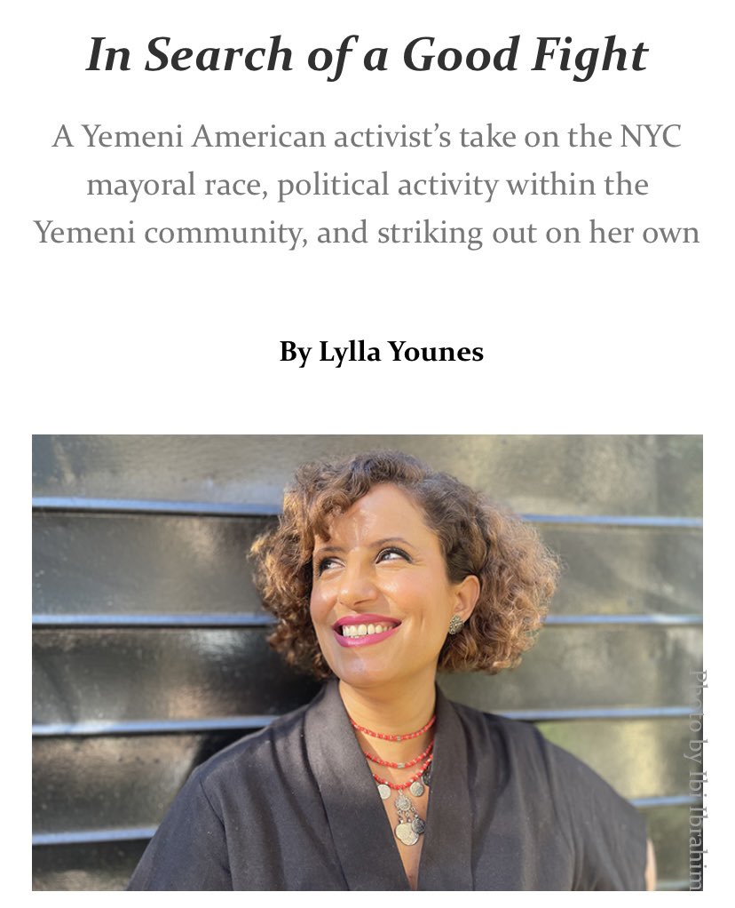 rabyaahahmed's tweet image. In a profile of me by @lyllayounes in the Margins Magazine this week, I talk about The mayoral election, the Yemeni community and carving out my own path for organizing in local politics.
aaww.org/in-search-of-a…