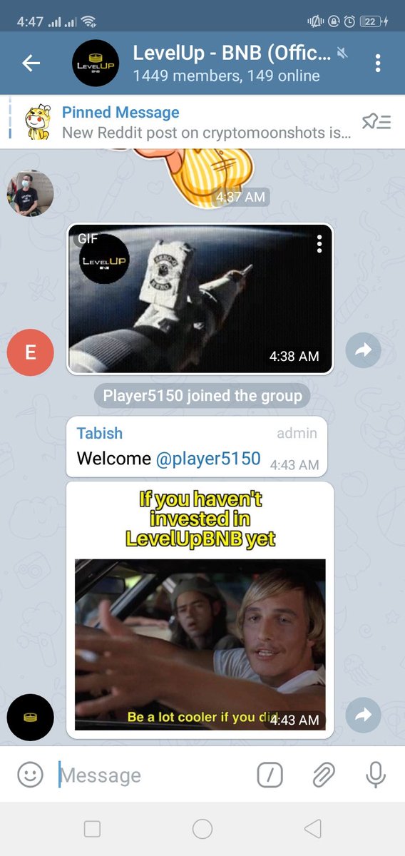 JeyoOliver's tweet photo. @BnbLevelup Lets gooo!!!! @BnbLevelup #$LEVS to the moon!!!!! https://t.co/ourhby6ol8