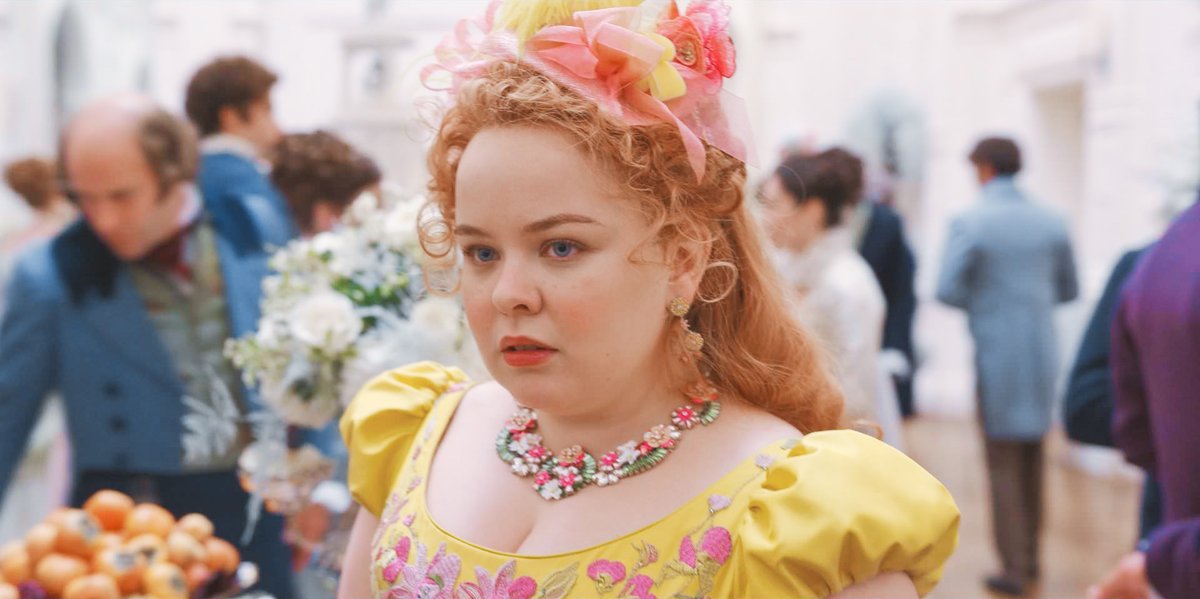 bestbridgertons's tweet photo. Penelope Featherington appreciation post #Bridgerton 💛 https://t.co/4YFEl8nGsH