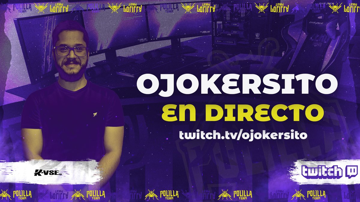 charleefino's tweet photo. #twitch #ContentCreator @kits_vse 

Nuestro creador de contenido @SoyOjoker está en directo. 

Para volar junto a él solo tienes que hacer click AQUÍ 

https://t.co/omNPP2TwJV

#FlyMoths https://t.co/usfsDVnCgU