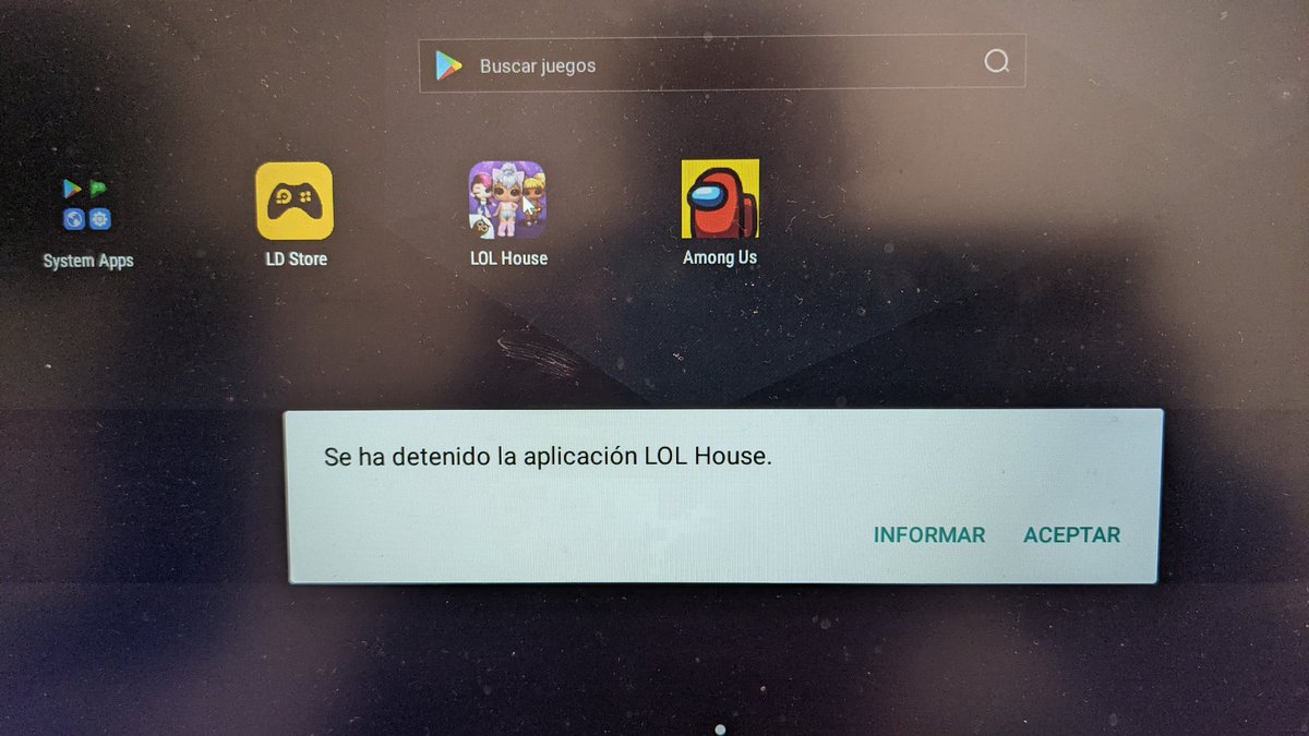 sobremarino's tweet photo. LOL House is giving me problems, both with #Bluestacks and #LDPlayer.

In Bluestacks black screen and in LDPlayer it gives errors and the game closes.

@TutoTOONS @TutoTOONSGames #LOLHouse #Android https://t.co/dLOcDnl7Vi
