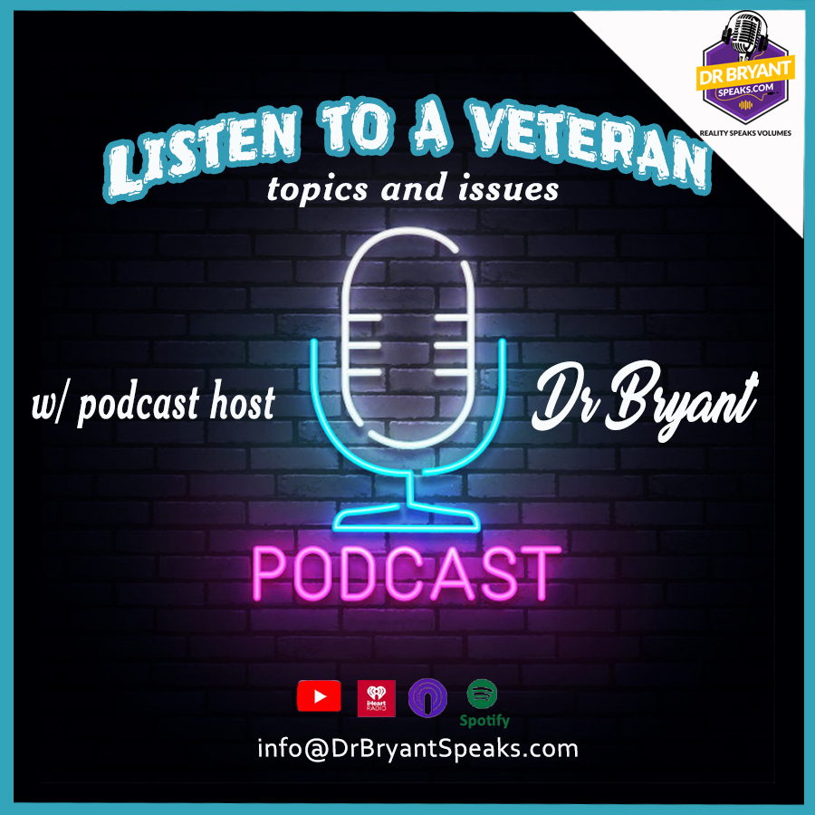 FieldTalk4vets's tweet photo. DrBryantSpeaks Podcast Show Made Famous By Military Veteran, Published Author, Entrepreneur & Master Life Coach Dr. Aaron Bryant. https://t.co/yQML7SHpn4
#veteranowned #veteransdaytribute #blhensonfoundation #veteransvsveterans #veteranpodcast #VeteransHelp #veterans https://t.co/rV2auGNYKe