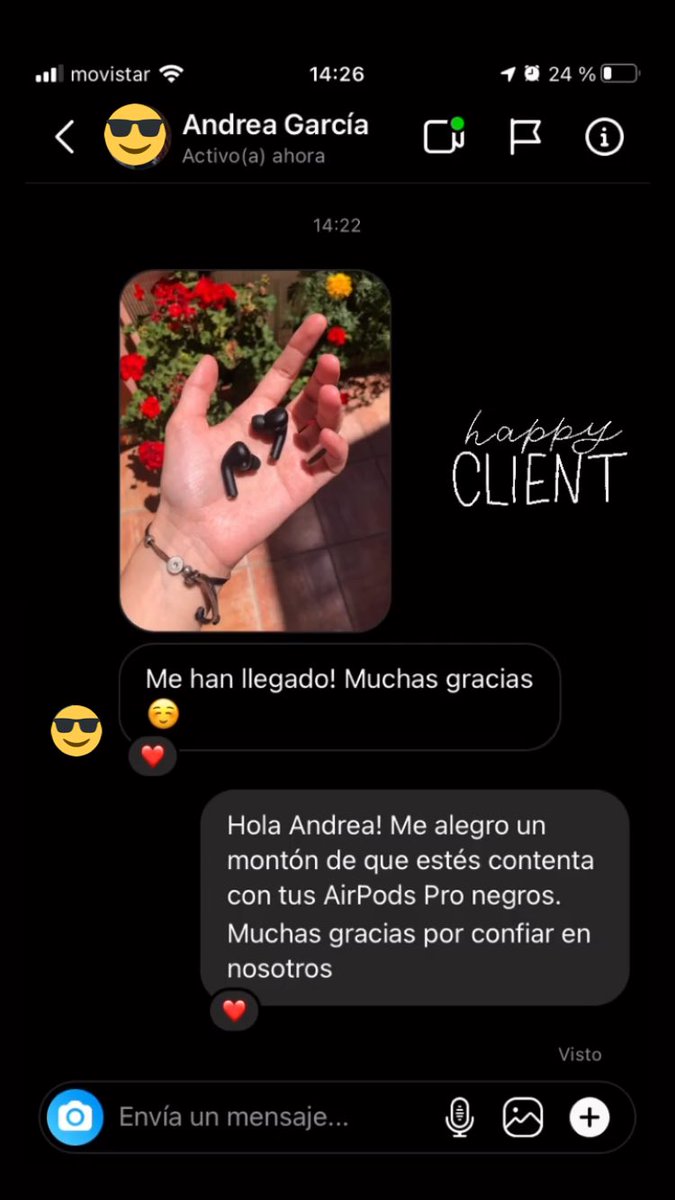 bewatchESP's tweet photo. Nos llegan fotos de nuestros clientes! Gracias por vuestras fotos 🙏🏽🤍
Visita nuestra página ⬇️
https://t.co/FFbBNGg3GM
#Clientes #SmartWatch #feliz #Ofertas #BeWatch #Opiniones https://t.co/35H9Js7UEt