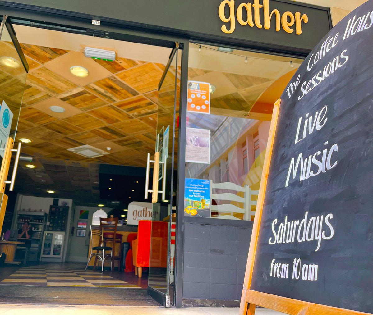 We’ve been quiet on here for a while but not if you turn up at ours on a Saturday from 10am. Come check us out, where else in Dudley is this happening?