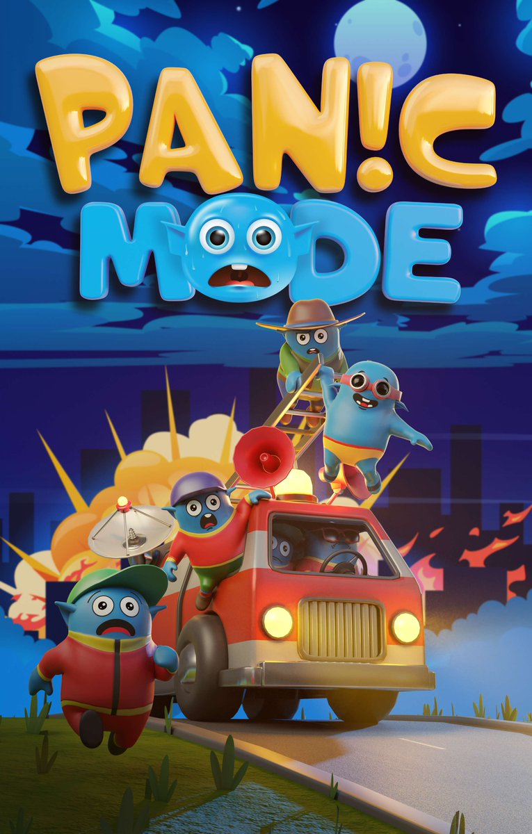 panicmodegame's tweet image. We love the Panic Mode boxart! It reminds us a bit of our own team as we approach our Early Access launch.
#boxart

 #indiegamedev #indiegame #indiewatch #indiedev