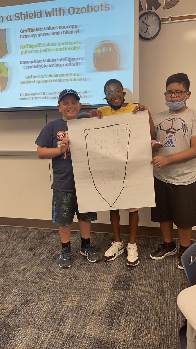 LEThomas_ECE's tweet image. Ss really enjoyed creating their house shields with @Ozobot today during Day 3 of bootcamp for our 1st Harry Potter Escape the room challenge! @HumbleISD @HumbleISD_DDI #HumbleISDCodes #CodingisMagic @HumbleISD_PL