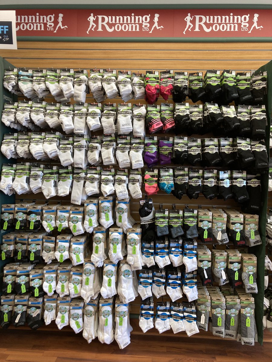 burlington_rr's tweet photo. We have LOTS of the Double Layer sock that we all love! ECO friendly ones too, each pair made with 2 recycled plastic bottles! https://t.co/0jSHqDhUA2